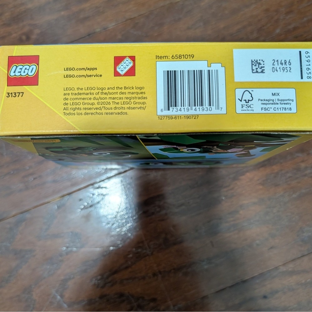 LEGO Creator 3 in 1 Bundle 31376 Hamster & 31377 Turtle Animals Building Set NIB - Picture 8 of 10